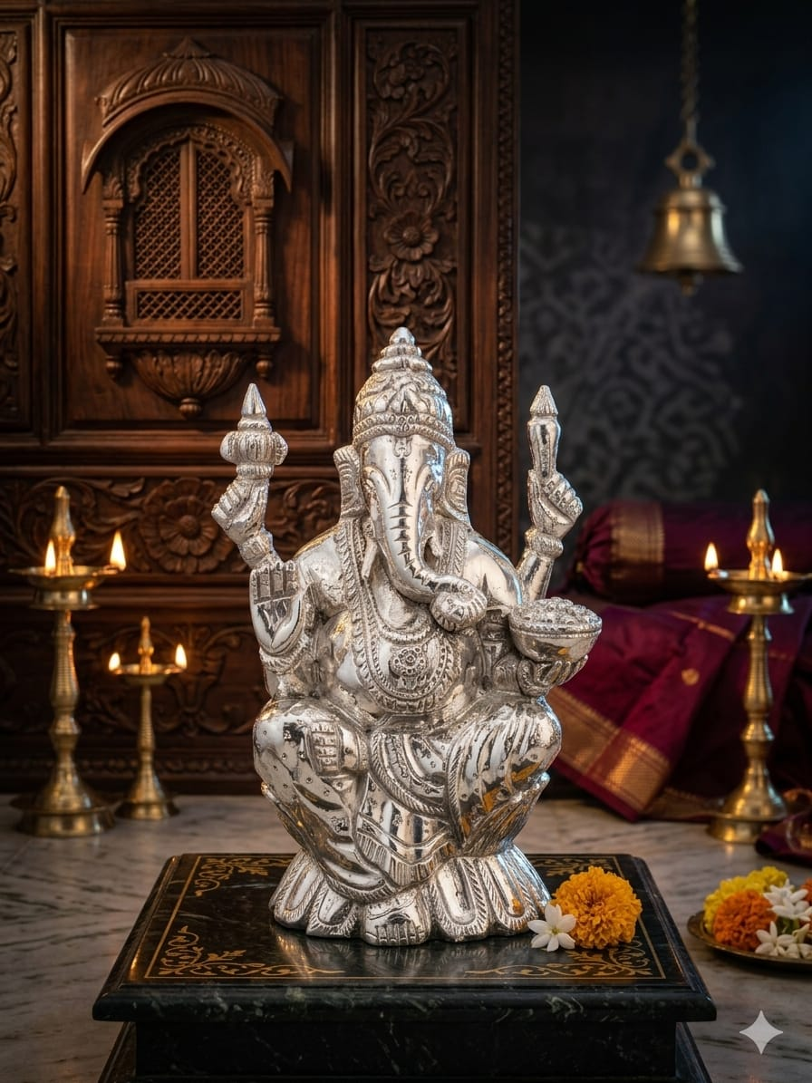 Ganesha Blessing Idol