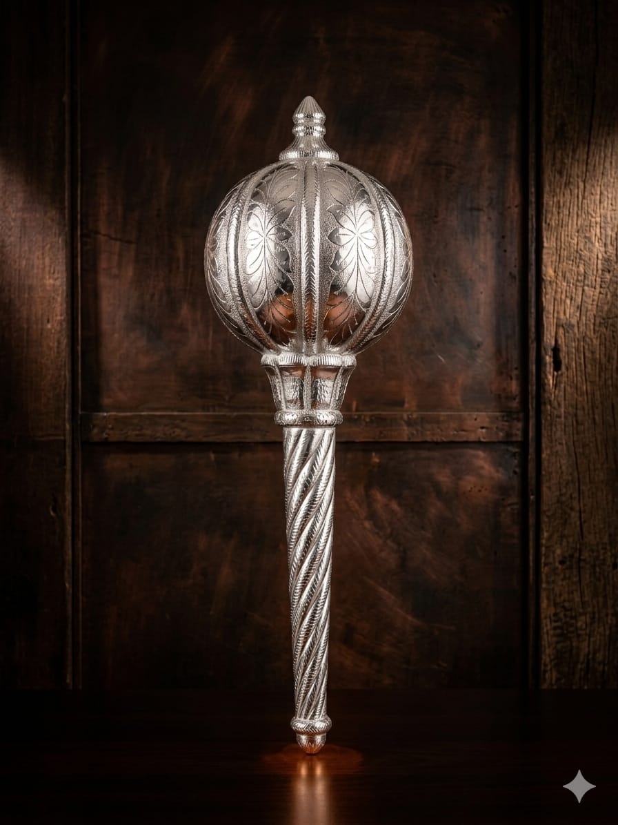 Silver Ceremonial Mace